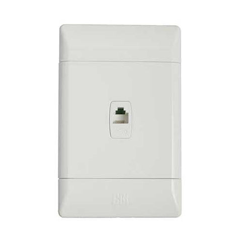 CBi PVC RJ11 Telephone Socket 4 x 2